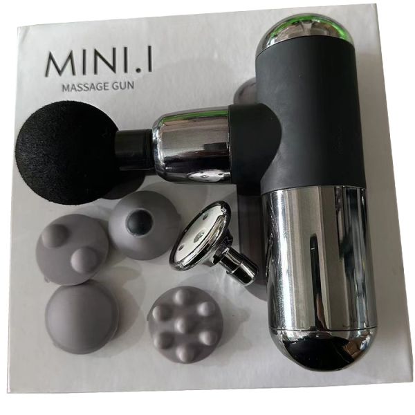 Pistola de Masaje Corporal Mini Massage Gun Certification Other Black/Silver/Pink/Gray