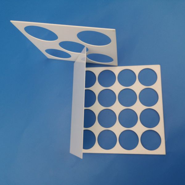 Machining Insulating Al2O3 Ceramic Plate With Holes
