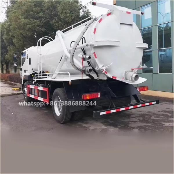 FOTON 10000-12000 Liters Fecal Suction Truck   Septic Pump Truck    Sludge Truck