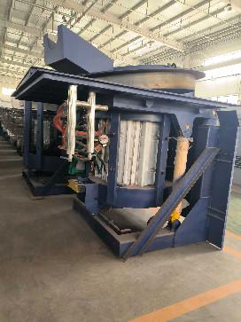 Forno de fusão por indução de fusão rápida e média com sistema de segurança completo