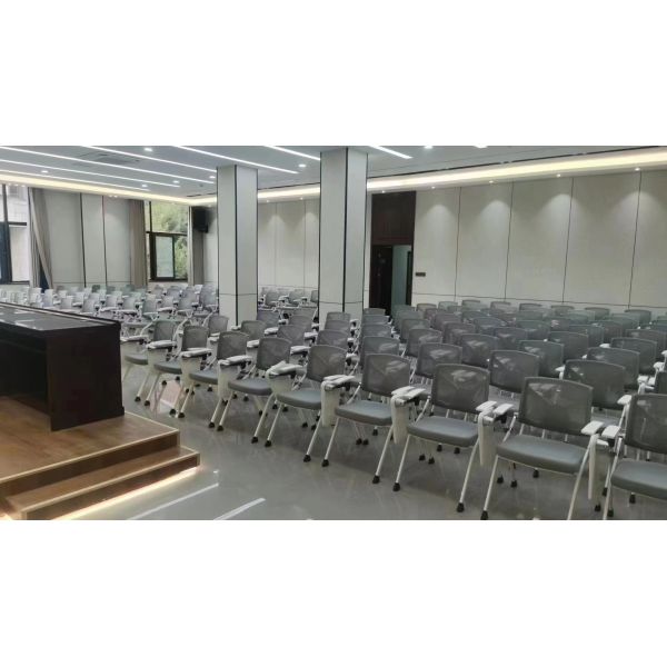 School Classroom Auditorium Writing Pad Chair With Tilting Back