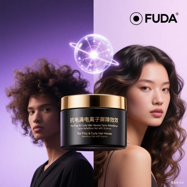 Frizz-resistant Hair Mask! Tames static electricity and frizz in 3 seconds
