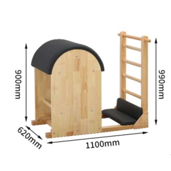 Cheap Malaysian white oak Wood Ladder Barrel For Strengthening Exercises