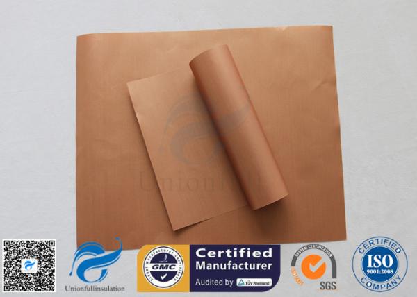 Non Stick Silicone Baking Mat Copper 33X40CM PTFE Coated BBQ Grill Mat FDA Food