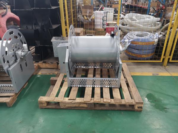 10m Heavy Duty Hose Reel Frame for Tanker Trucks Construction and 10 Meter Hose Maneuverability