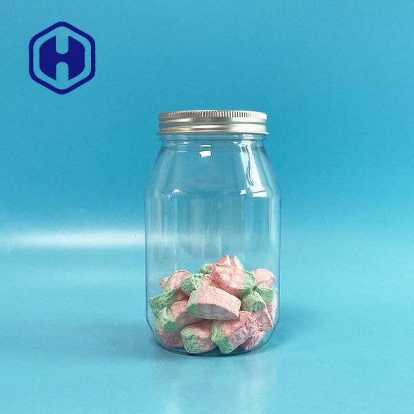 опарник бутылки каменщика закусок 560ml пластиковый с алюминиевой высотой верхней части 136mm