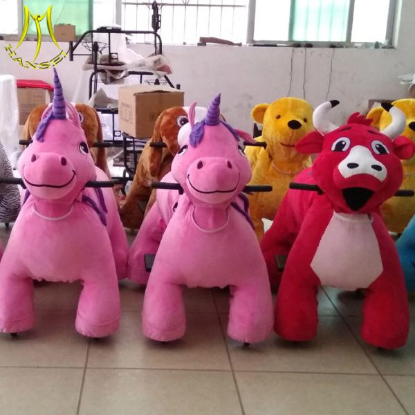 Hansel  high quality dinosaur toys plush large animal toy for shopping center