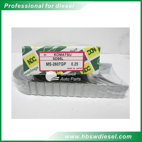 Komatsu 6D95 engine main bearing MS-2607GP 0.25, M409H ,M890K