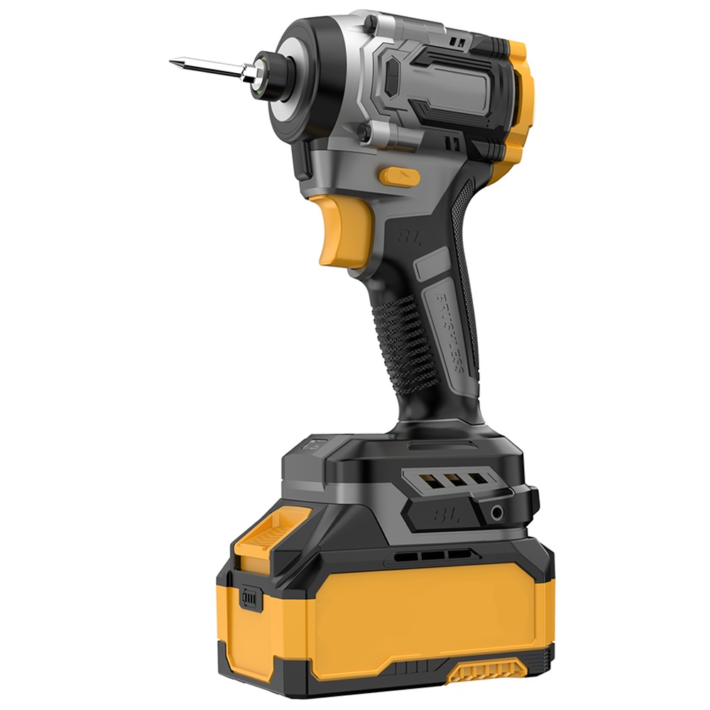 RYNEX Brushless Impact Cordless Screwdriver Drill