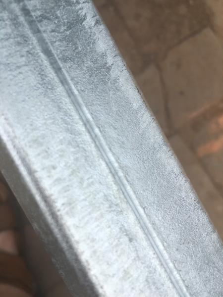 Boundary protection welded galvanized steel temporary picket fence tubular fencing