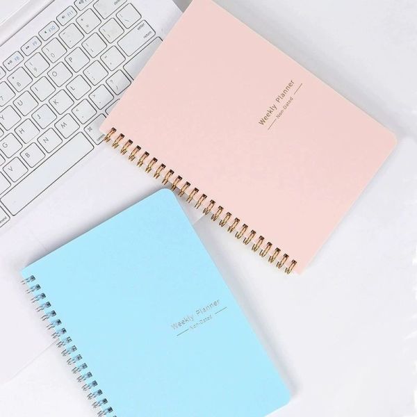 Customizable Journal Planner Spiral Note Book Printing A5 A6 B5 Agenda Diary Softcover Spiral Notebook Printing