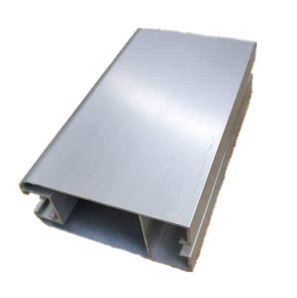 Rectangle 6m 6063 Silver Anodized Aluminum Profiles