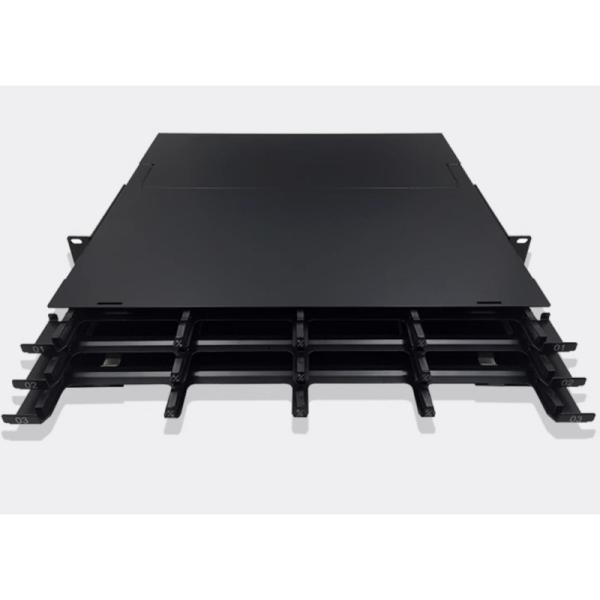 Fiber Manufacture FTTH Optical Om3 Cable Cassette Box with Lateral Pressure 1000 N/100mm