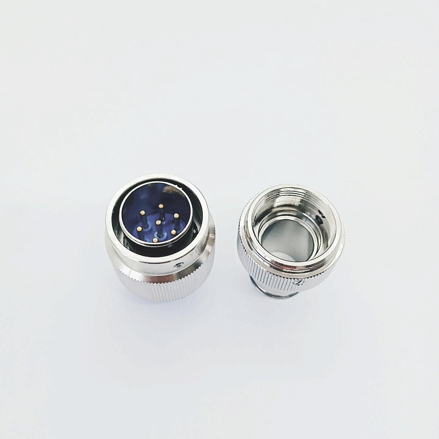 Circular Aviation Plug Y17 Series Y17P*-1207TJ5 Connector  7 Pin Male Plug Connector