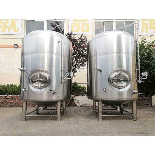 1000L 2000L SUS304 Brewery Fermentation Tanks BBT For Brewery Beer Brewing Company