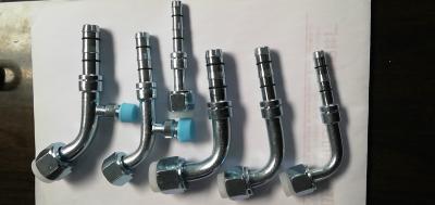 Transport refrigeration R404a Air Conditioning hose Iron fittings  Truck Refrigerant R404a A/C hose steel fittings