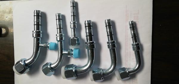 Transport refrigeration R404a hose Iron fittings  Truck Refrigerant R404a hose steel fittings