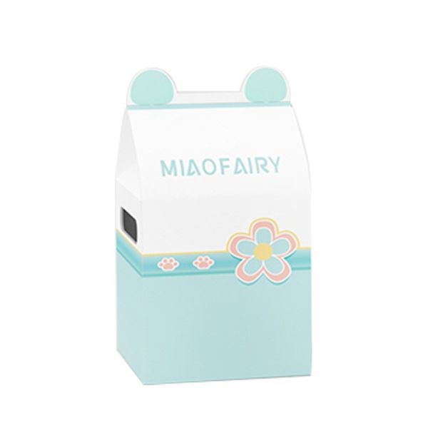 Кровать кота коробки молока оранжевой соды гнезда кота коробки молока плода гофрировала закрытые игрушки кота продуктов любимца гнезда кота