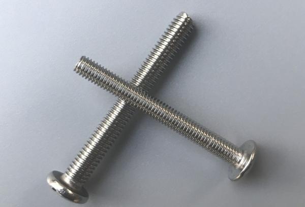 Pure Color Toilet Bowl Anchor Bolts , Toilet Tank Bolts And Washers Anti Rust