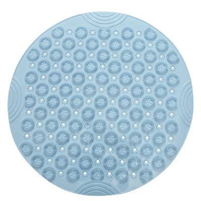 Large Foot Massage PVC Soft Non Slip Bath Mat For Shower