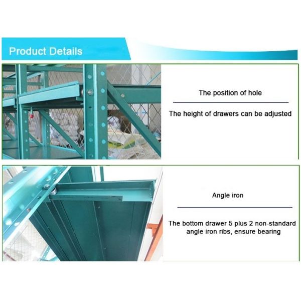 Многоуровневое хранилище для тяжелой формы, регулируемое для хранения инструментов / штампов