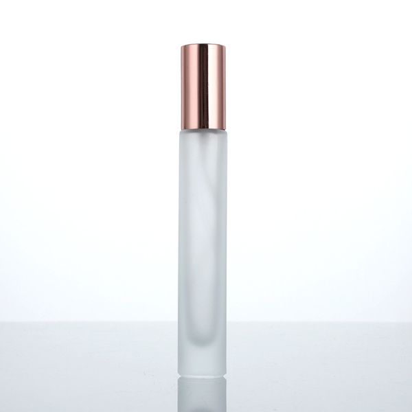 10ml Frosted Glass Slender Fine Mist Spray Bottle Perfume Travel Sprayer Bottle