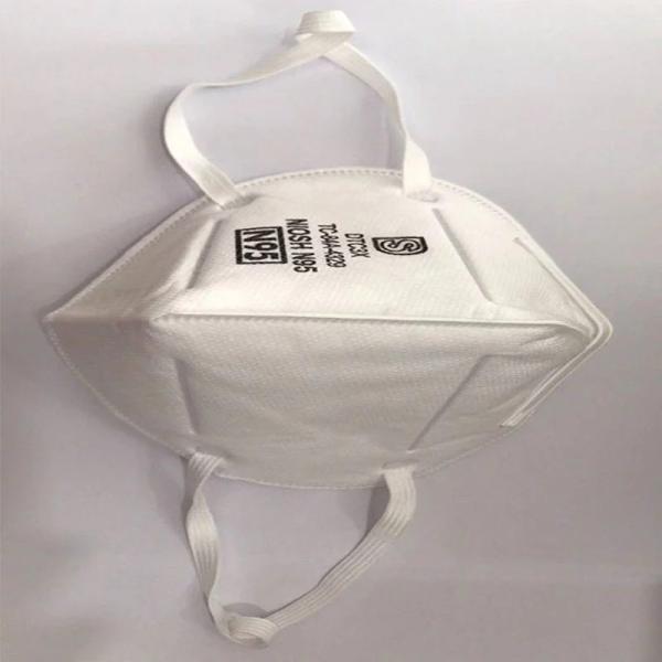 Anti Viral FFP3 Face Mask Elastic Straps Foldable Smog Proof CE Approved