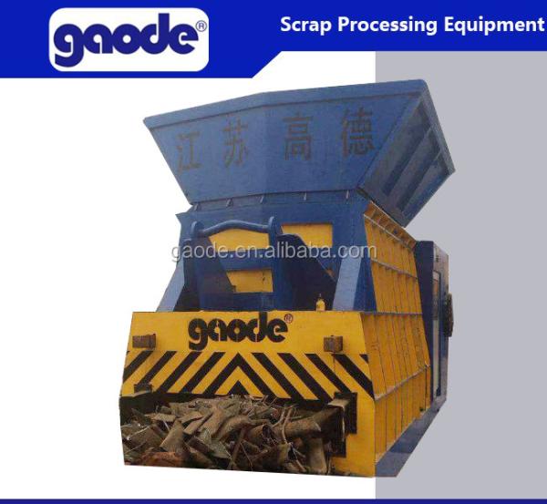 ISO Automatic  Container Shear Processing Waste Hydraulic Metal Baler