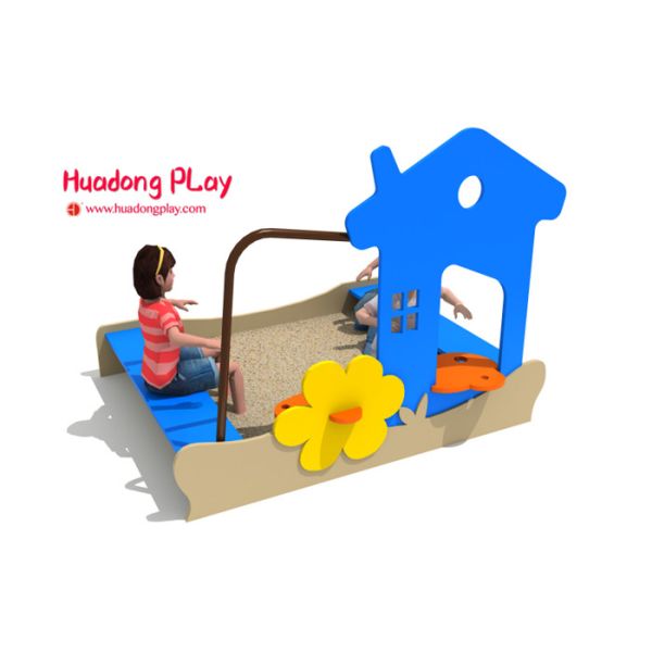 Sand Pit Plastic Playground Equipment Pe Board Eco - Friendly Hdpe Material