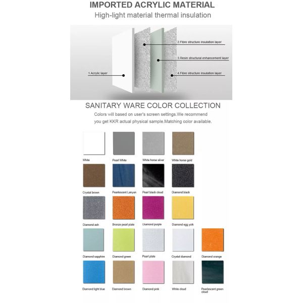 Материал Eco Freestanding человека ванны 1 джакузи гидромассажного дружелюбный