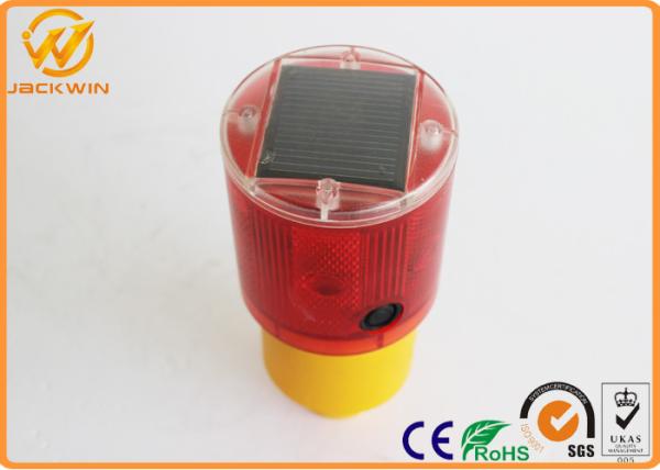 360 Degree Visibility Traffic Safety Equipment Solar Powered Barricade Light for Traffic Cones