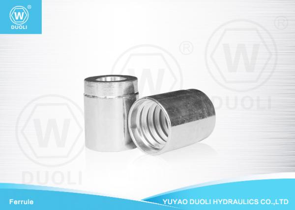 03310 Steel Hydraulic Hose Ferrule Fittings For SAE100 R2AT / EN 853 2SN Hose