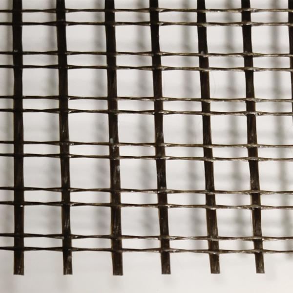 High Tensile Strength Basalt Fiber Mesh Geogrid For Asphalt Reinforcement Concrete Construction