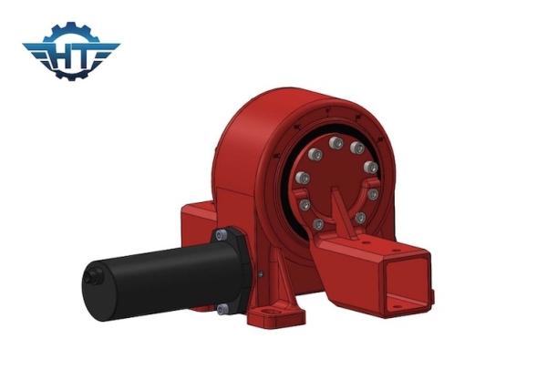 Single Axis Slew Drive With Electric Motor PV Solar Tracking System