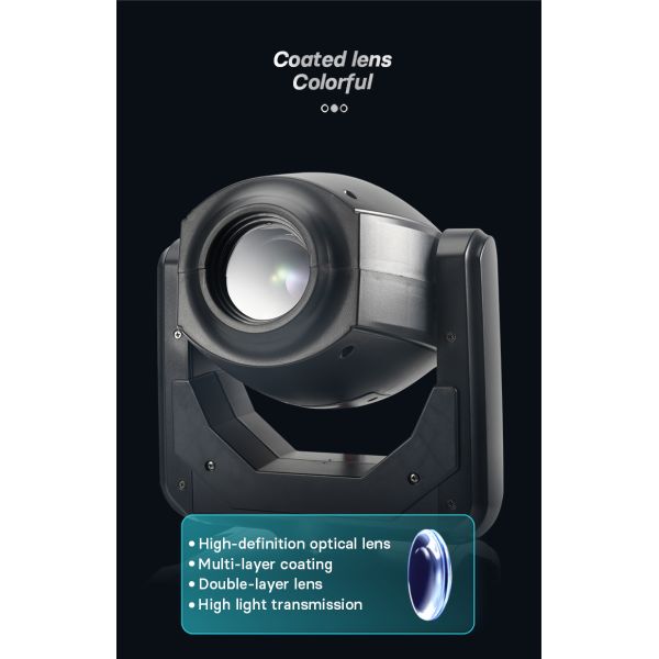 250W 3in1 LED Movers Light Gobo Focus Spot Moving Head Light