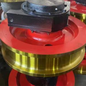 Peças de aço forjadas da máquina da roda para 600X50 Crane Crown Wheel
