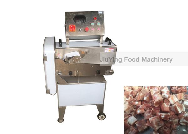 Fábrica de tratamento Rib Cutting Machine With Conveyor congelado 800kg/h da carne