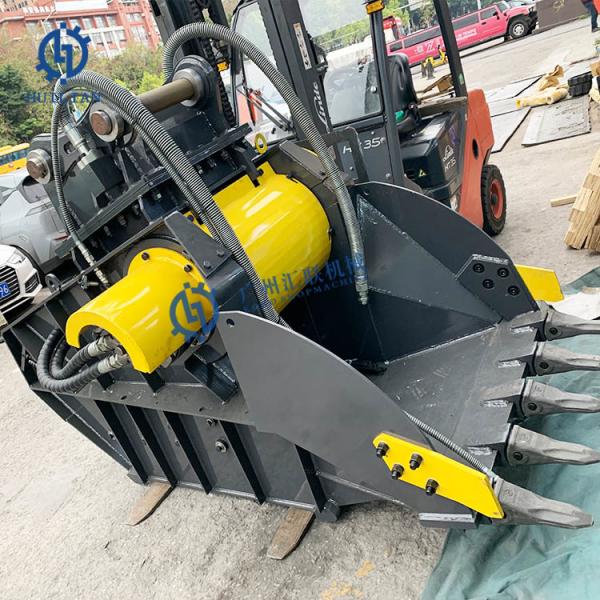 Excavator Bucket Attachment Jaw Type 20 Ton Crusher Rock Crushing Bucket