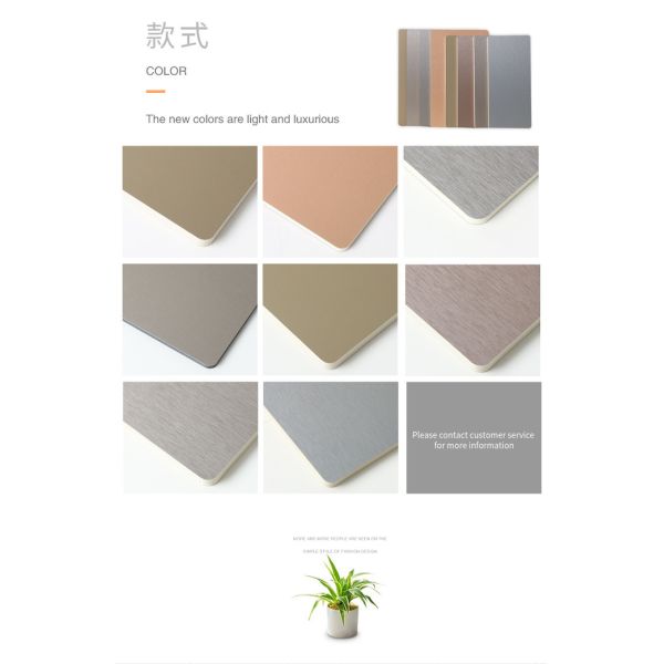 Do carvão vegetal de bambu luxuoso claro direto do metal do perfil baixo da fábrica folheados de madeira