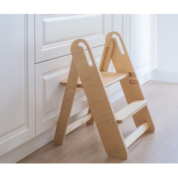 Save Space Wood Bathroom Kids Stool Step Stool for Kids and Adults As Your Request