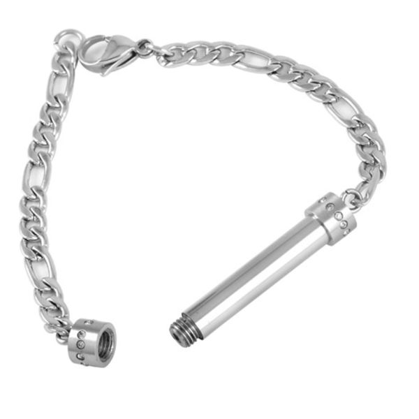 Free Shipping Personalized DIY Stainless Steel Cremation Jewelry Bracelet for Women Men