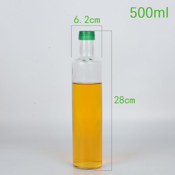 Контейнер бутылки оливкового масла толстой стены стеклянный с затвором Споут/винта