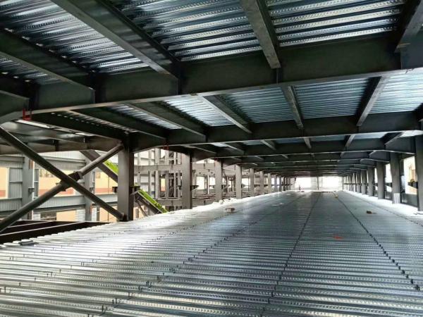 Durable Q345B Workshop Steel Structure With High Strength Bolt & Screw