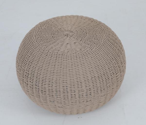 Rattan Accent Ottoman Perfect Combination Of Style And Function
