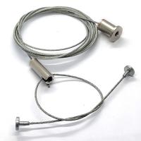 Suspensão clara Kit With Adjust Cable Gripper e corda de fio inoxidável