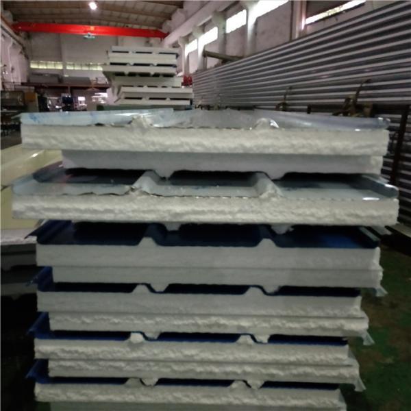 14kg stainless steel insulated eps sandwich roof panel 1050 x 75mm for tiny house