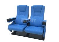 astuce adaptée aux besoins du client par allocation des places publique couverte de tissu de théâtre de 580mm vers le haut des chaises de théâtre