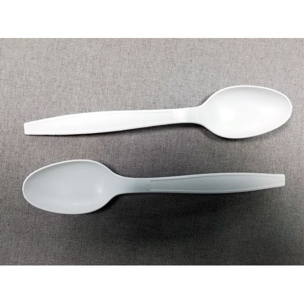 6.7 Inch Corn Starch  Bio-Plastic Spoon Biodegradable Utensils Made From Renewable Plant-Based Resources