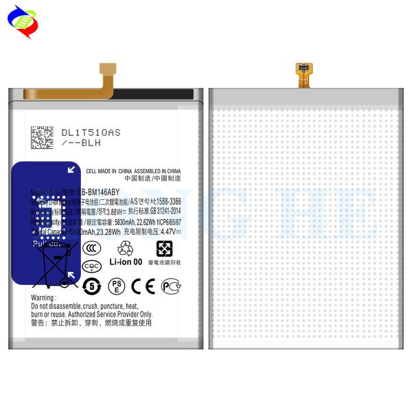 6000mAh EB-BM146ABY Bateria Para Galaxy F54 M54 5G M34 5G F14 5G F34 5G Telefone Móvel Agora