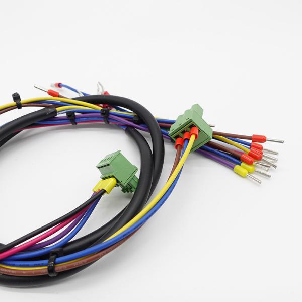 Bloc de borne à vis professionnel de 3,81 mm vert pour le harnais de câblage automobile